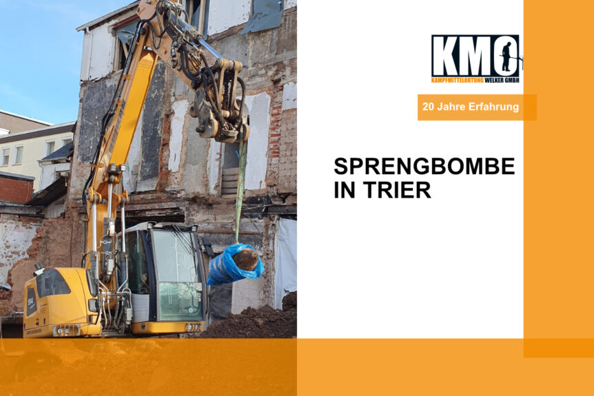 Sprengbombe in Trier